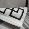 Turkish rug modern frame 81 white black size 200*300