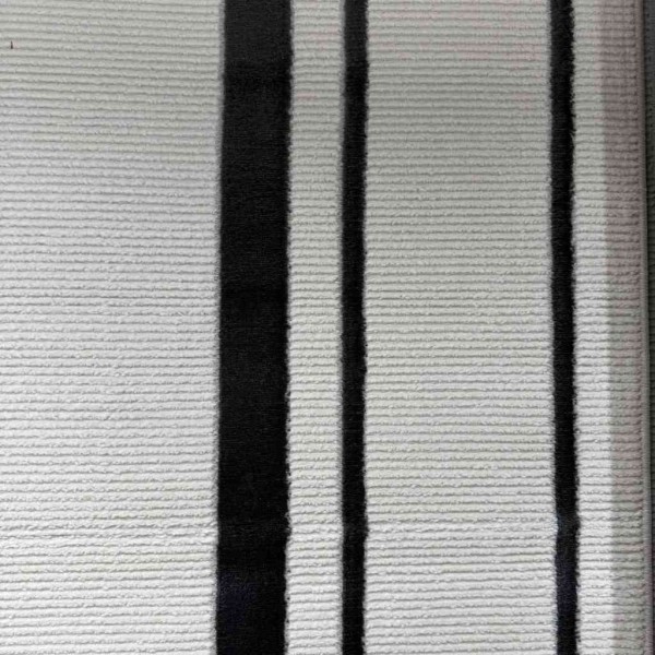 Turkish rug modern frame 81 white black size 200*300