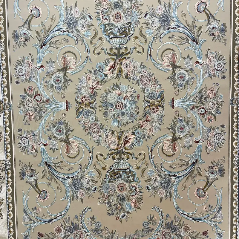سجاد ايراني سيلا 90148 بيج مقاس 400*800