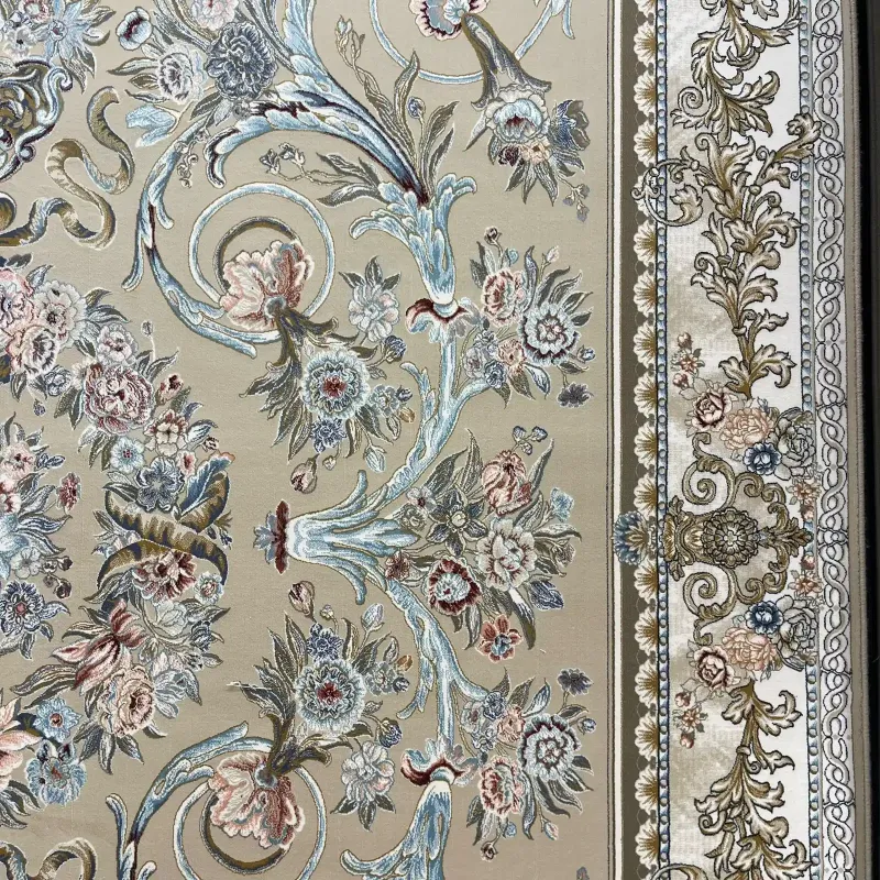 سجاد ايراني سيلا 90148 بيج مقاس 400*800