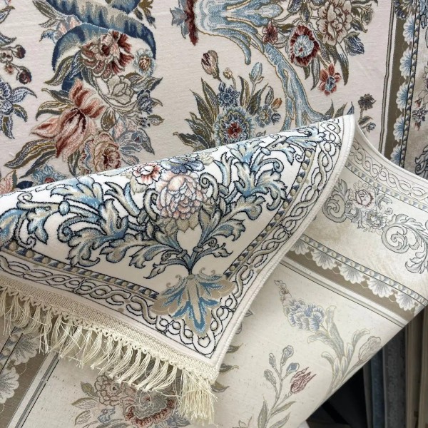 Iranian Sila 100166 cream Rug Size 250*350