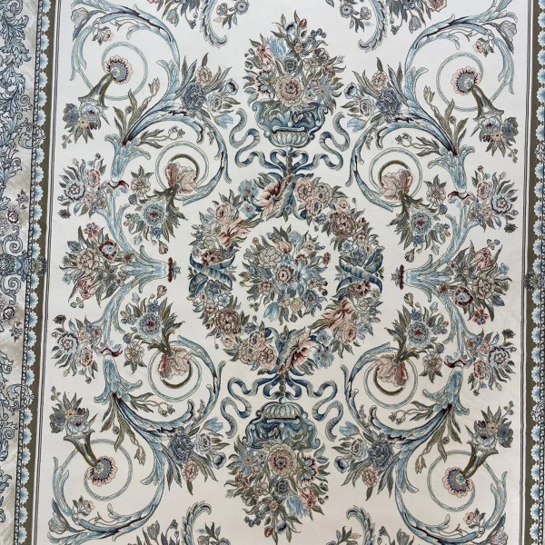 Iranian Sila 100166 cream Rug Size 250*350