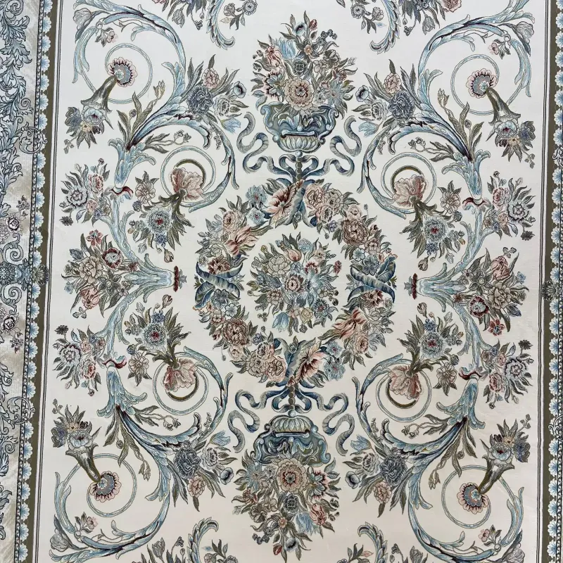 سجاد ايراني سيلا 100166 كريم مقاس 200*200