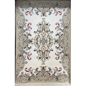Iranian Sila 100173 Light beige Rug Size 400*500