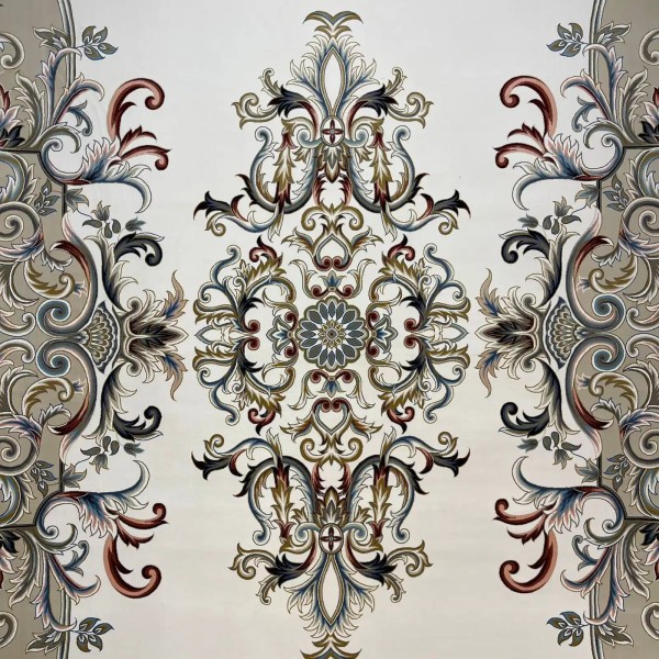 Iranian Sila 100173 Light beige Rug Size 400*500