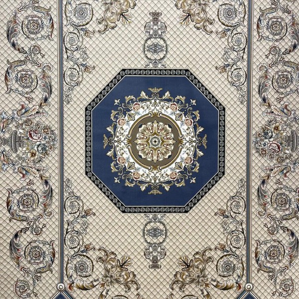 سجاد ايراني سيلا 100120 بيج فاتح مقاس 200*300