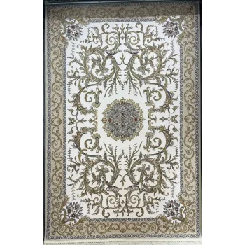 سجاد ايراني سيلا 100161 كريم مقاس 400*800