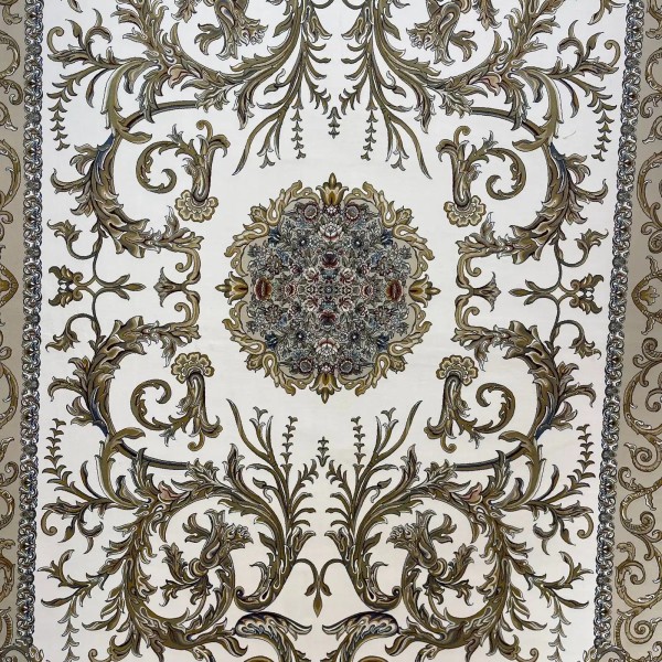 Iranian Sila 100161 cream Rug Size 400*500