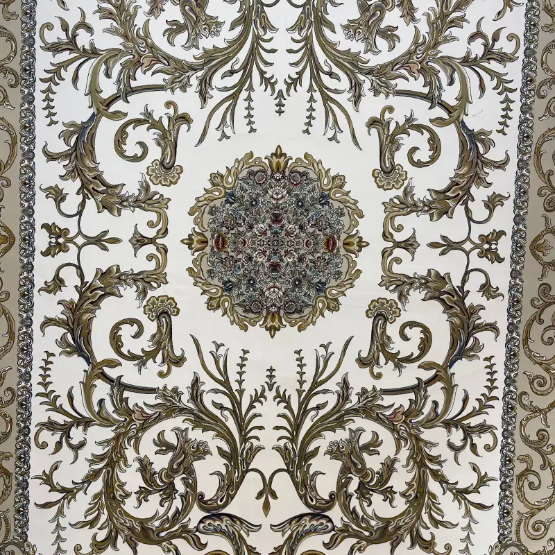 سجاد ايراني سيلا 100161 كريم مقاس 400*800