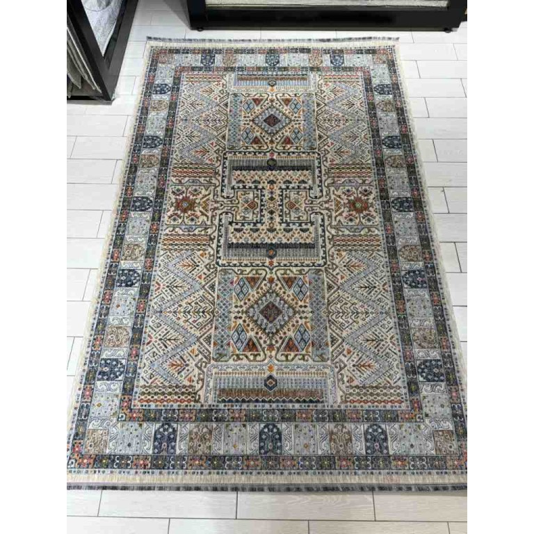 سجاد بوهيمي تركي تكنو KO36A بيج مولتي مقاس 100*300