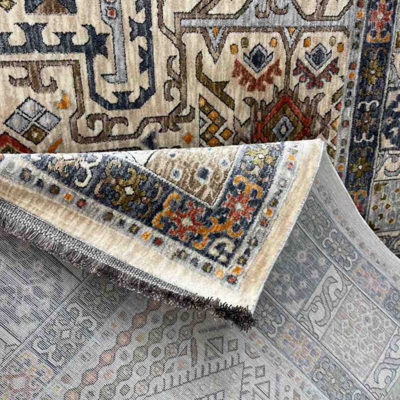 سجاد بوهيمي تركي تكنو KO36A بيج مولتي مقاس 100*300