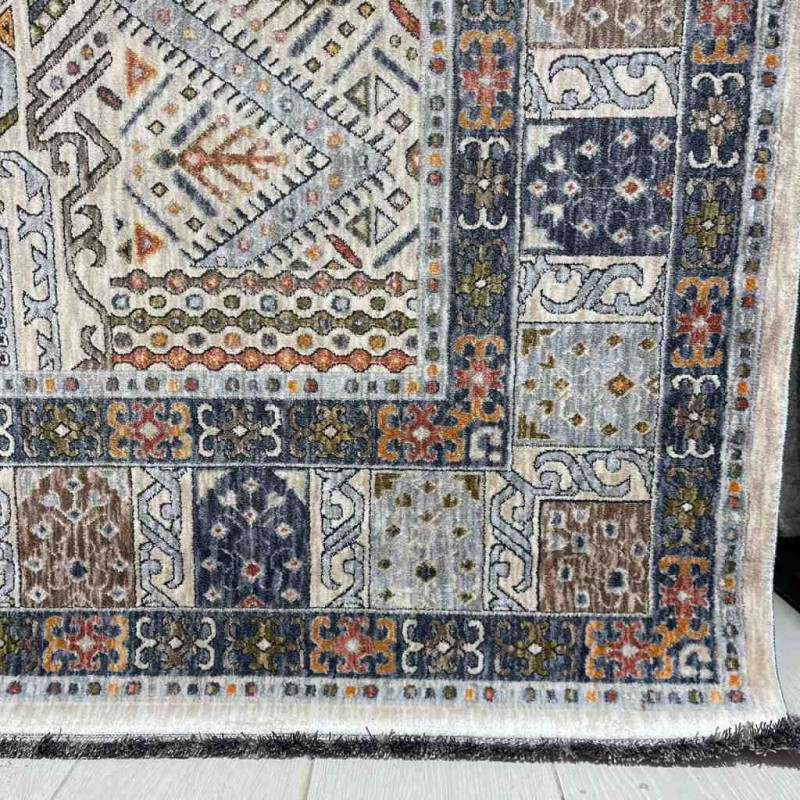 سجاد بوهيمي تركي تكنو KO36A بيج مولتي مقاس 100*300