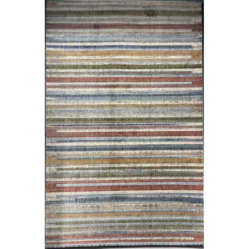 Turkish Bohemian Techno Rug KO38B Beige Multi Size 80*150