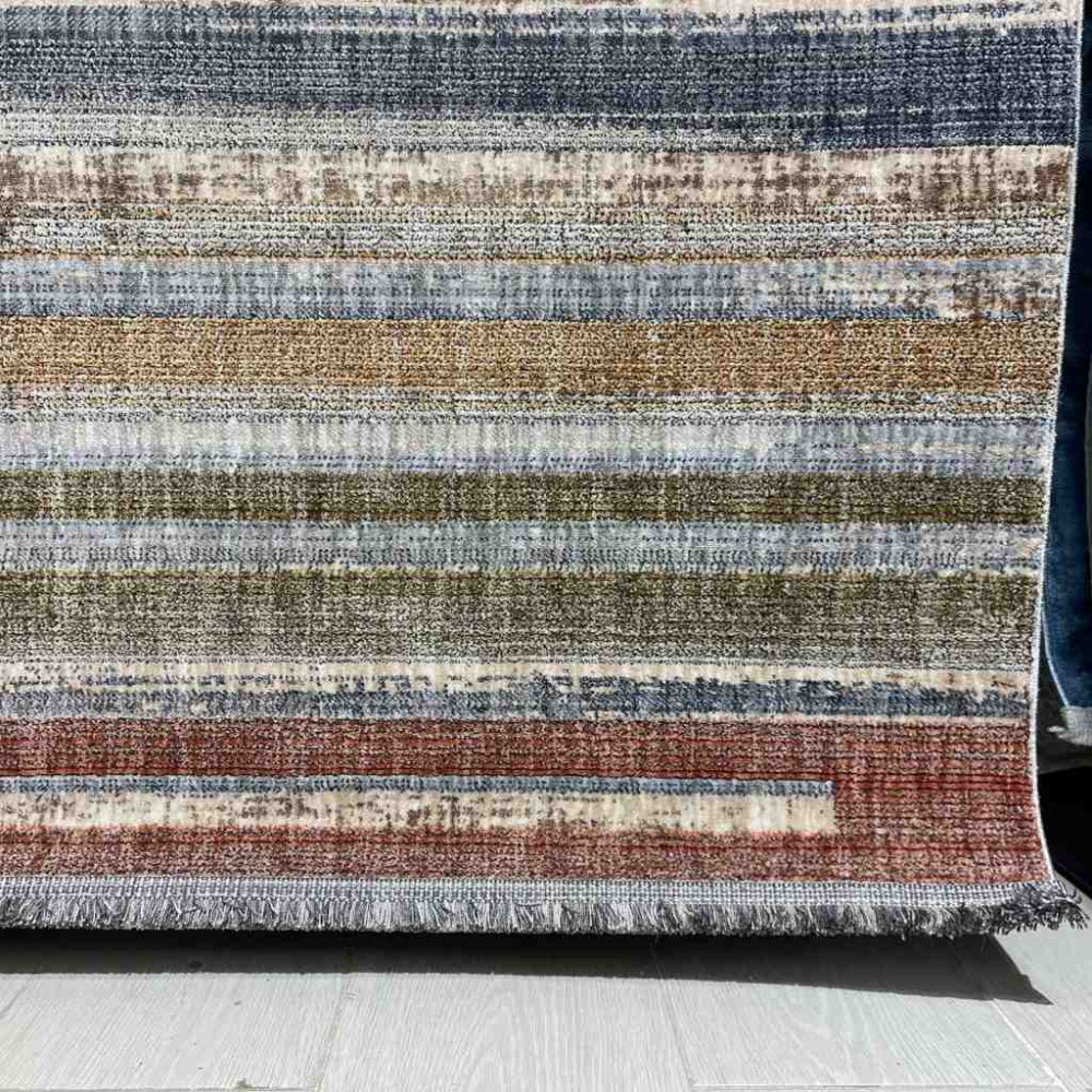 سجاد بوهيمي تركي تكنو KO38B بيج مولتي مقاس 80*150