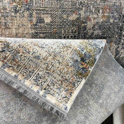 سجاد بوهيمي تركي تكنو KO41A بيج مولتي مقاس 400*500