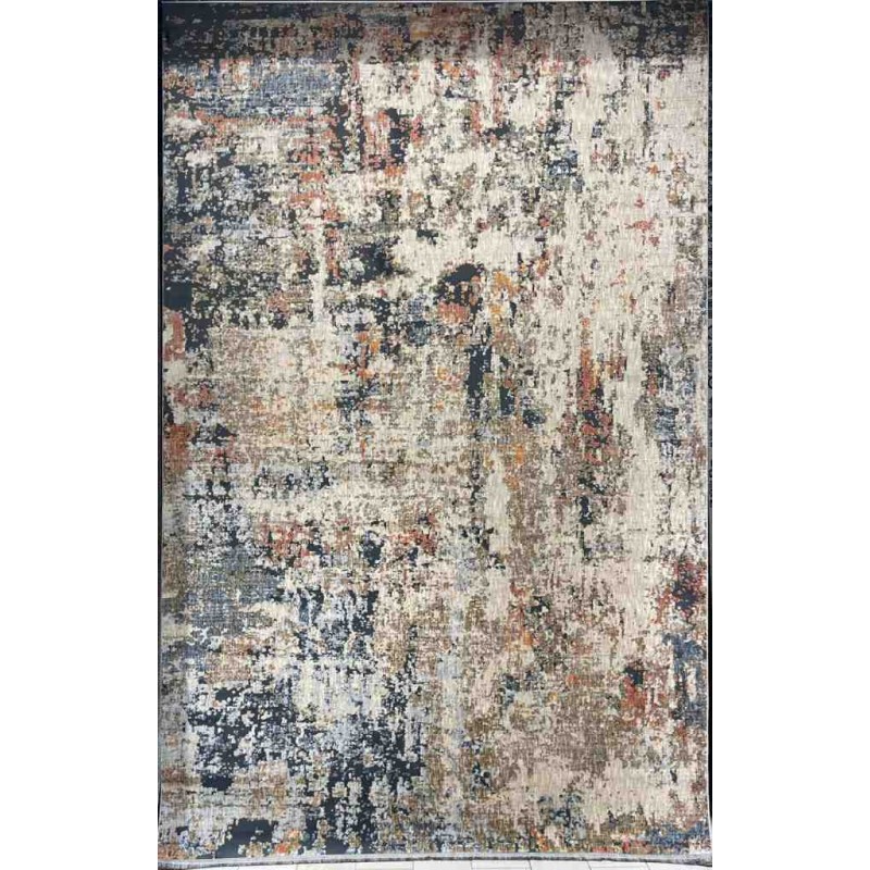 Turkish Bohemian Techno Rug KO50A Beige Multi Size 80*150