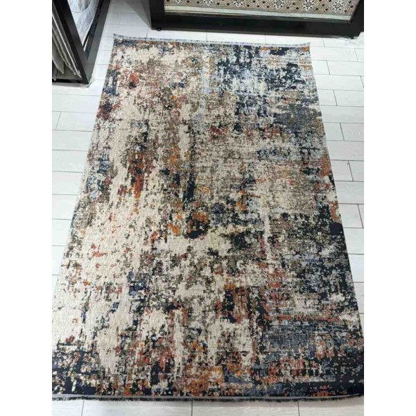 سجاد بوهيمي تركي تكنو KO50A بيج مولتي مقاس 100*300
