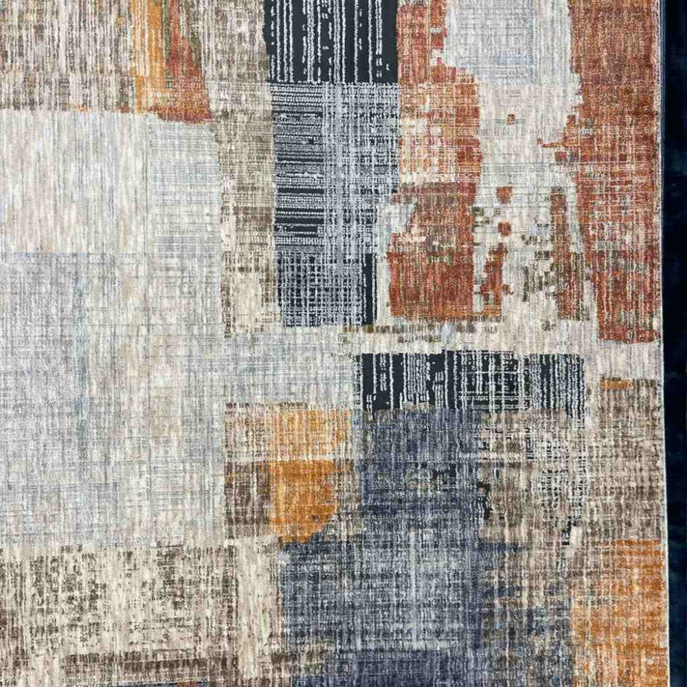 سجاد بوهيمي تركي تكنو KO53A بيج مولتي مقاس 400*500