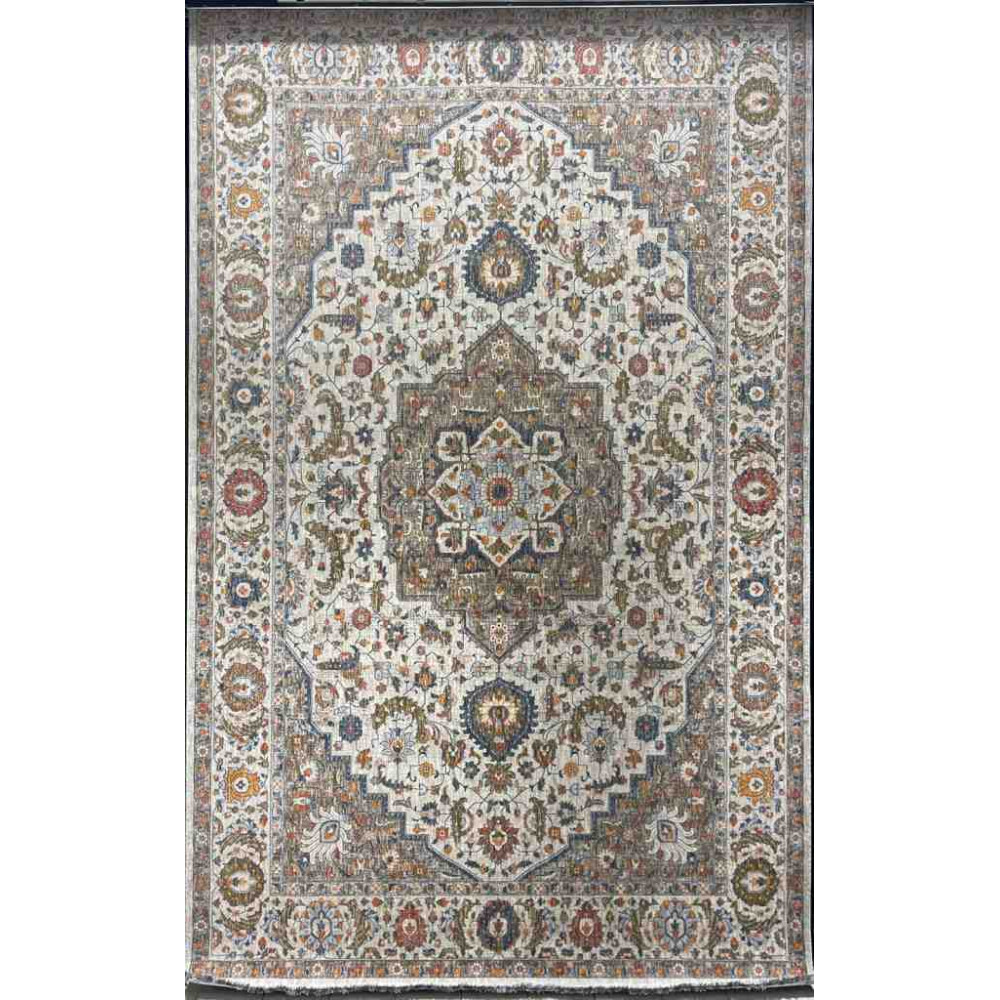 سجاد بوهيمي تركي تكنو KO65A بيج مولتي مقاس 400*500