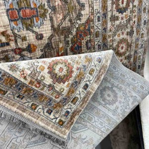 Turkish Bohemian Techno Rug KO66A Beige Size 250*350