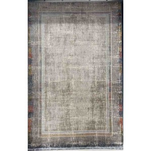 Turkish Bohemian Techno Rug KO67A beige multi Size 100*300