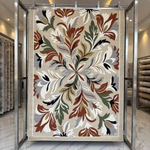 Turkish rug ANATOLIA French pattern D0036 Light beige cream size 100x200