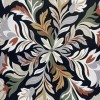 Turkish rug ANATOLIA French pattern D0034 ANTHRASIT COKME black size 100x200