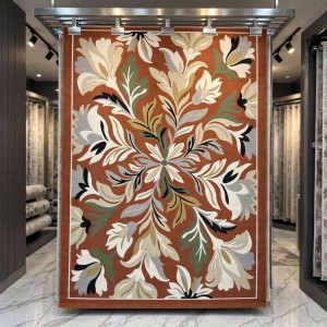 سجاد تصميم كوري نقش فرنسي تركي اناتوليا D0034 كورال كوكم تيلا مقاس 250*350
