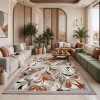 سجاد تصميم كوري نقش فرنسي تركي اناتوليا D0034 رصاصي كوكم مقاس 250*350
