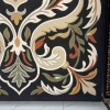 Turkish rug ANATOLIA French pattern D0036 ANTHRASIT COKME black size 250*350