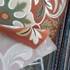 Turkish rug ANATOLIA French pattern D0036 CORAL COKME TILE size 100x200
