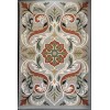 Turkish rug ANATOLIA French pattern D0036 GRAY COKME size 100x300