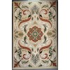 Turkish rug ANATOLIA French pattern D0036 Light beige cream size 50*80