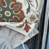 Turkish rug ANATOLIA French pattern D0036 WHITE COKME size 50*80