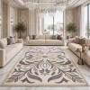 Anatolia Trend Collection Rug French-Turkish Design D030B white gray size 250*350