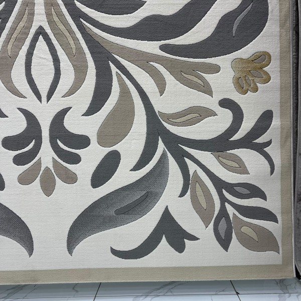 Anatolia Trend Collection Rug French-Turkish Design D030B white gray size 250*350