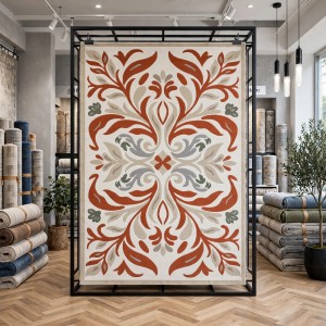 Anatolia Trend Collection Rug French-Turkish Design D030B white terra size 200*300