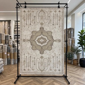 Anatolia Trend Collection Rug French-Turkish Design D032B white Light beig size 200*300