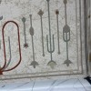 سجاد الهبه اناتوليا نقش فرنسي تركي D032B ابيض اخضر مقاس 250*350