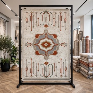 Anatolia Trend Collection Rug French-Turkish Design D032B white terra size 250*350