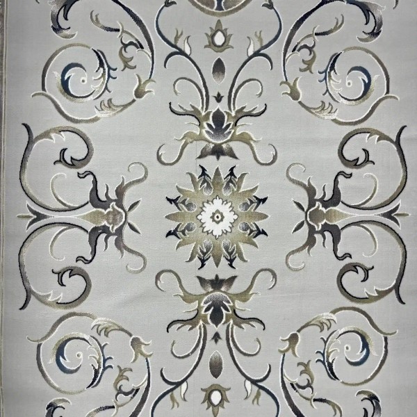 Turkish Bosan rug French pattern palaces 007115 beige size 400*500