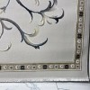 Turkish Bosan rug French pattern palaces 007115 beige size 400*500