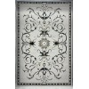 Turkish Bosan rug French pattern palaces 007115 gray size 100*200