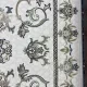Turkish Jumana rug French pattern palaces 007114 cream SHRINK size 100*300
