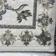 Turkish Jumana rug French pattern palaces 007114 cream SHRINK size 100*300
