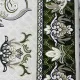 Turkish Jumana rug French pattern palaces 007114 green size 200*300
