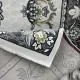 Turkish Jumana rug French pattern palaces 007114 gray size 100*300