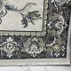 Turkish Jumana rug French pattern palaces 007114 gray size 100*300