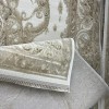 New Bohemian Turkish Kashan 3D Carpet 8339B Beige Size 100*300