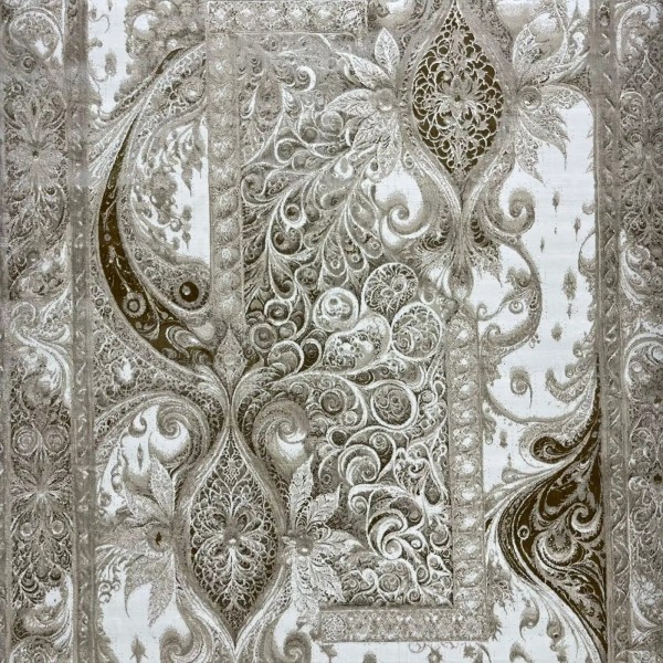 New Bohemian Turkish Kashan 3D Carpet 8339B Beige Size 100*300